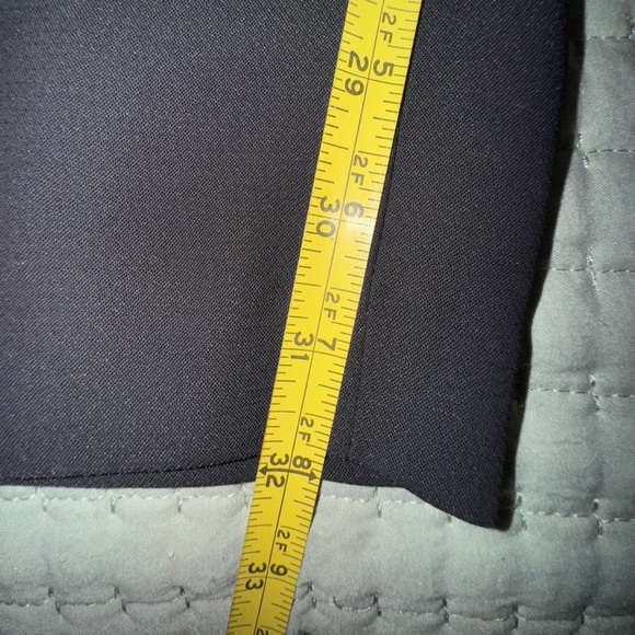 Zoey brand Black High rise Wide Leg zipper back closure Pants. Size 12 NWT - Picture 5 of 10